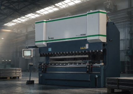 250-ton CNC hydraulic press brake in Peenya Bangalore — Fortune Group of Industries
